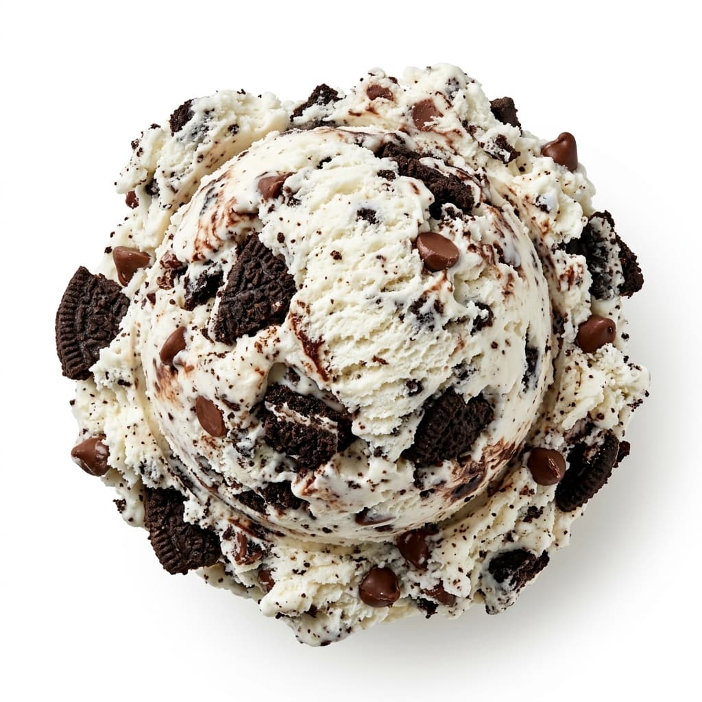 Avalanche Gelato scoop at Glacier