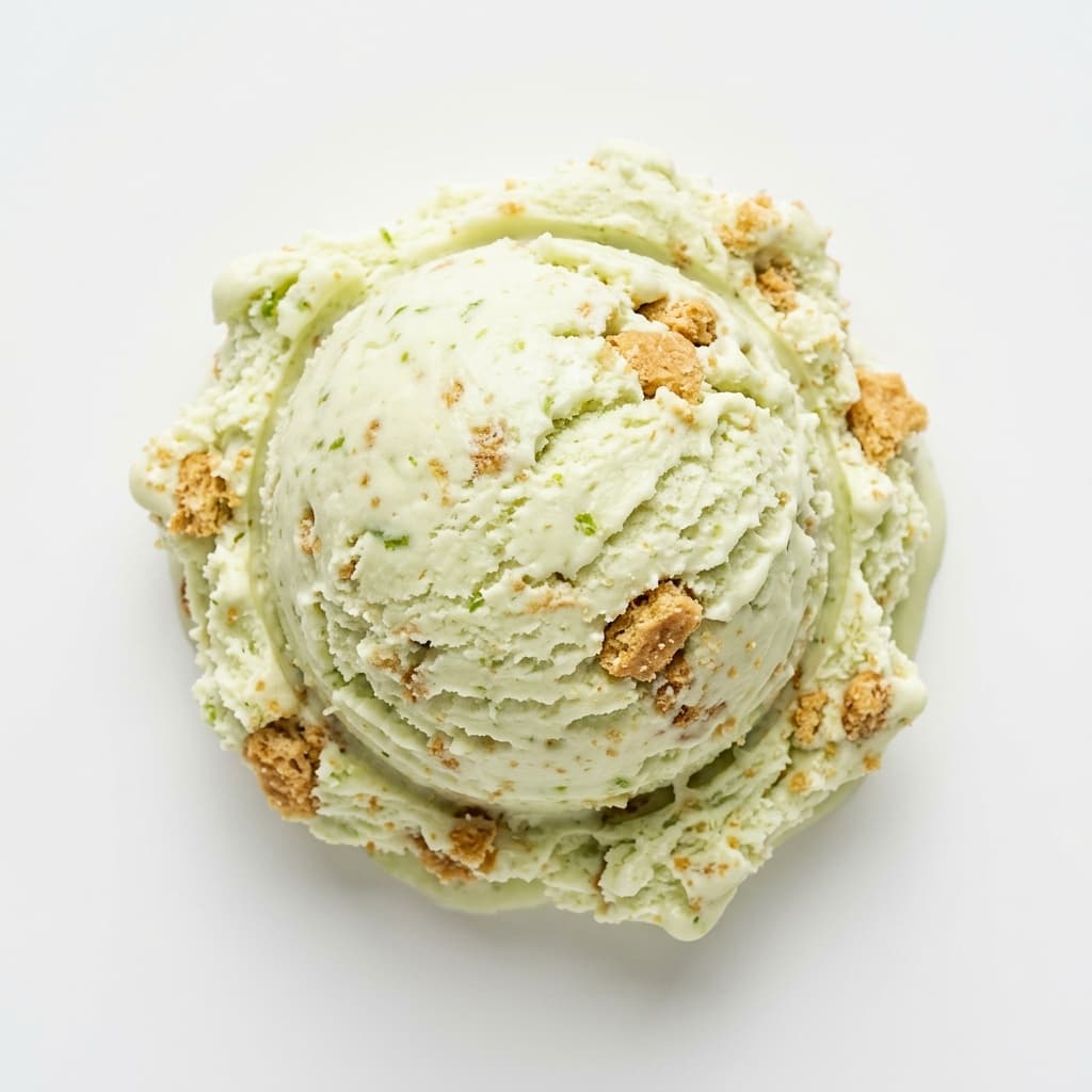Key Lime Pie scoop at Glacier