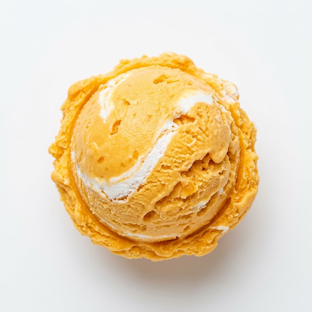 Mango Gumshmallow scoop at Glacier
