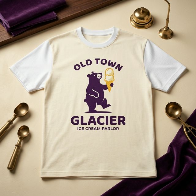 Glacier Ice Cream Premium Tee