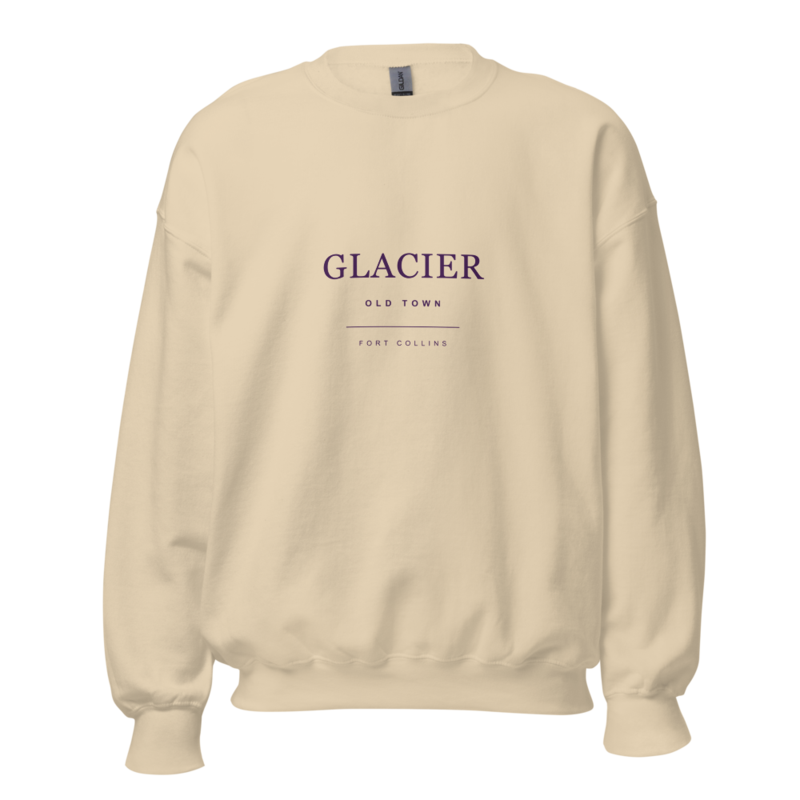 Parlor Serif Cream Crewneck