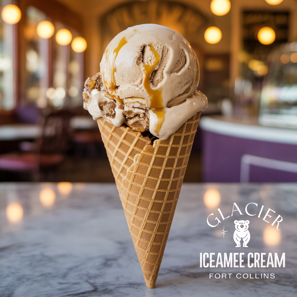 Coffee Caramel Crunch Ice Cream