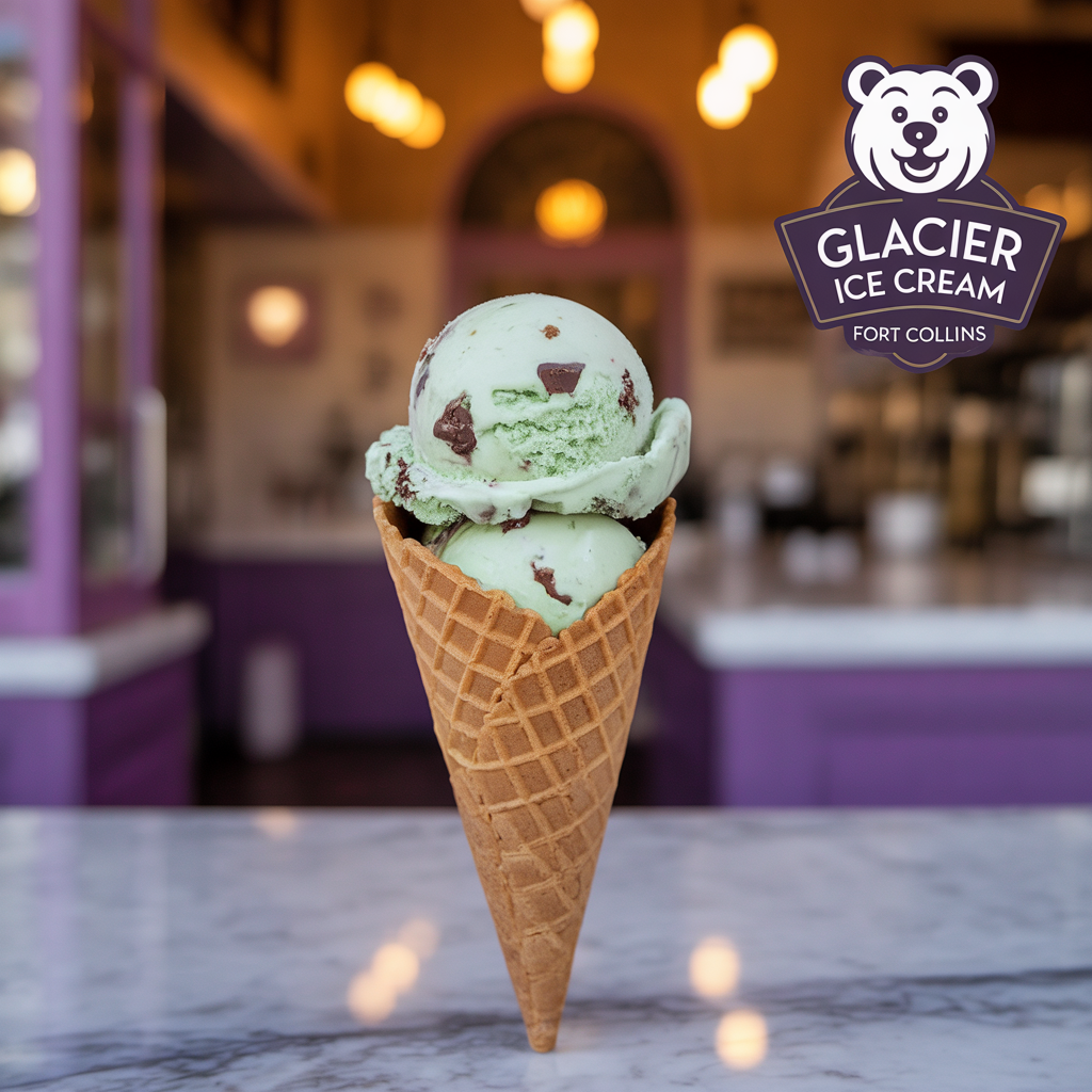 Mint Chocolate Chip Ice Cream